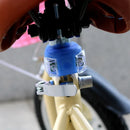 Axyaa Silicone Bike Light Set: Waterproof LED Front & Tail Lantern - Bright Flashlight