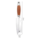 Axyaa Solid Wood Handle Peeler Paring Knife for Fruits Vegetables Grater Slicer