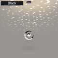 Axyaa Moon-and-Stars Pendant Lamp for Bedroom Dining Room Balcony