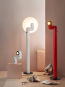 Axyaa Nordic Designer Water Pipe Desk Lamp for Warm Bedroom and Living Room Lighting