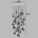 Axyaa Nordic Stair Chandelier Living Room Dining Pendant Ceiling Light Home Indoor Lighting