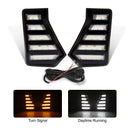 Axyaa Toyota Tacoma 2024 DRL Fog Lamp LED Front Bumper White Yellow Turn Signal