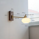 Axyaa Modern Rotating Wall Lamp Sconce LED Light for Bedroom Living Room