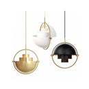 Axyaa Gold Iron Pendant Light for Dining Room Kitchen Home Decor