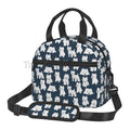 Axyaa Westie Thermal Lunch Bag: Insulated Bento for School Work Picnic