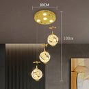 Axyaa Modern LED Pendant Chandeliers for Living Room Ceiling Light Dining Lamp