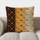 Autumn Leaves Pattern Throw Pillow Cover for Sofa, Bedroom, Car - Axyaa