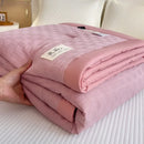 Axyaa Summer Cool Quilt Solid Color Lightweight Single Double Upgrade