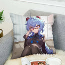 Axyaa Genshin Impact Pillow Covers 45x45 Fall Decor Sofa Cushion Pillowcase