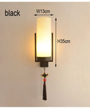 Axyaa Chinese Style Wall Lamp: Modern Minimalist Living Room Bedroom Lighting Fixtures