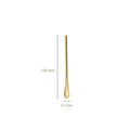 Axyaa Long Handle Stainless Steel Teaspoon for Coffee, Tea, Dessert, and Ice Cream