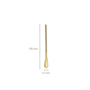 Axyaa Long Handle Stainless Steel Teaspoon for Coffee, Tea, Dessert, and Ice Cream
