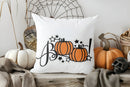 Cute Ghost & Spider Webs Pillow Cover by Axyaa - Perfect for Sofa, Bedroom, Car