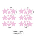 Watercolor Stars Wall Decals by Axyaa  - Simple Pattern Kids Room Decoration