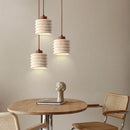 Axyaa Yellow Travertine LED Pendant Lamp Japan Style Pendant Lights