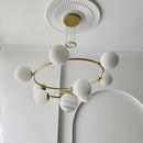 Axyaa Modern LED Pendant Light Fixtures for Living and Dining Room Chandeliers