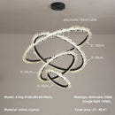Axyaa Ice Water Crystal LED Pendant Light for Home Decor