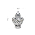 Golden Ceramic Vase for Artistic Flower Arrangement by Axyaa