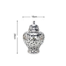Golden Ceramic Vase for Artistic Flower Arrangement by Axyaa