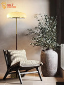 Axyaa Medieval Matsutake LED Floor Lamp Retro Luxury Designer Standing Lamp
