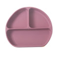 Axyaa Silicone Kids Tableware: High Temp Resistant, Drop-proof, Food Grade Child Bowl & Plate