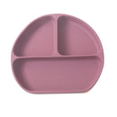 Axyaa Silicone Kids Tableware: High Temp Resistant, Drop-proof, Food Grade Child Bowl & Plate