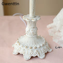 Princess Nordic Lace LED Desk Lamp by Axyaa: Elegant Lighting for Home Decor
