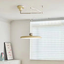 Axyaa Modern Rocker Dining Chandelier: LED Foldable Long Arm Lamp for Minimalist Nordic Style