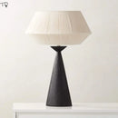 Axyaa Minimalist Solid Wood Table Lamp for Home Decor
