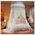 Axyaa Princess Wind Embroidered Dome Mosquito Net