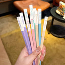 Axyaa Panda Meal Chopsticks Set - Multicolored Alloy Sushi Chopstick Pairings