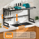 Axyaa Stainless Steel Kitchen Sink Rack for Multi-Functional Countertop Storage