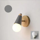 Axyaa Nordic Simple LED Wall Lamp for Children's Room, Bedroom, and Hallway