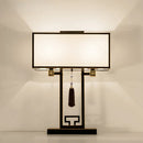 Axyaa Chinoiserie Desk Floor Lamp - Elegant & Cozy Lighting for Living Room Bedroom