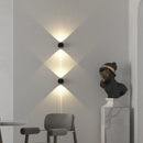 Axyaa Outdoor Waterproof Wall Sconce - 6W Up and Down Lights for Porch and Garden Indoor Decor