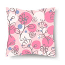 Axyaa Flower Print Nordic Pillowcase - 45x45CM Decorative Sofa Cushion Cover
