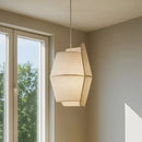 Axyaa Japanese Style Fabric Pendant Light for Dining Table and Bedroom