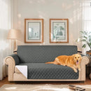 Axyaa Waterproof Sofa Cover for Living Room Couch – Gray Protector Slipcovers