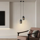 Axyaa Nordic LED Copper Pendant Light Glass Decor Hanging Lamp