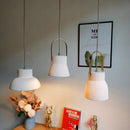 Axyaa Ceramic LED Pendant Light for Modern Home Decor