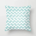 Modern Geometry Print Pillow Case for Home Decor by Axyaa - Mint Green Pillow Cover