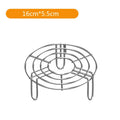 Axyaa Stainless Steel Steamer Pot with Dumplings, Eggs & Grill Stand - Multifunction Tableware