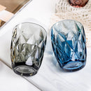 Axyaa 240ml Water Glass Set for Cold Drinks, Family and Friends Party
