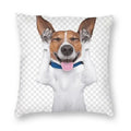 Axyaa Jack Russell Terrier Nordic Pillowcase for Stylish Living Room Decor