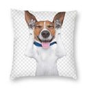 Axyaa Jack Russell Terrier Nordic Pillowcase for Stylish Living Room Decor
