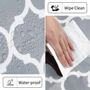 Axyaa Waterproof PVC Tablecloth Rectangle Table Cover for Wedding Dining, Moroccan Design