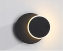 Axyaa Rotatable LED Wall Lamp Square Black White Metal 6W Sconce