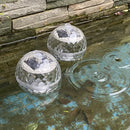 Axya Solar Floating Pool Light: Color Changing Waterproof Ball Lamp