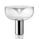 Axyaa Luxury Nordic Glass Table Lamp for Living Room and Bedroom