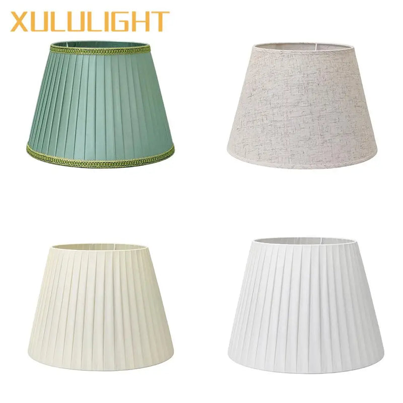 Beige Fabric Lampshade for Floor and Table Lamps - Axyaa Brand